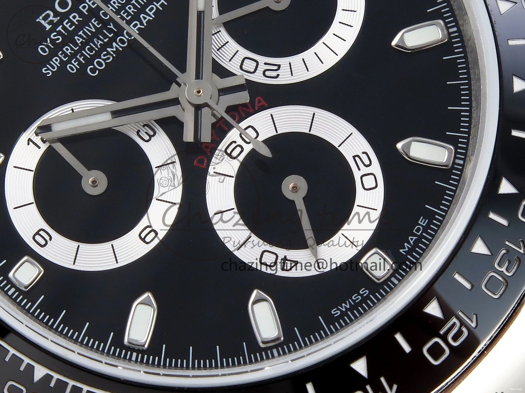 MiroTime 0322 Breathable Daytona 116500 JDF 1:1 Best Edition 904L Steel Black Dial on SS Bracelet A 1337